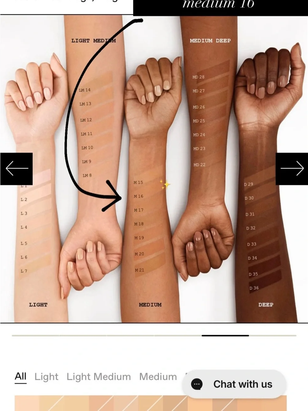 Pat McGrath skin fetish shade medium 16
